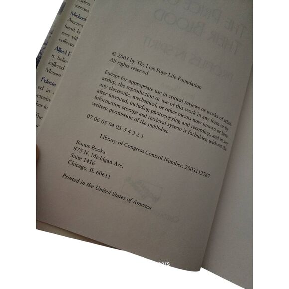 The price of their blood profiles in spirit by Jesse Brown - bonus books - isbn - Picture 5 of 8